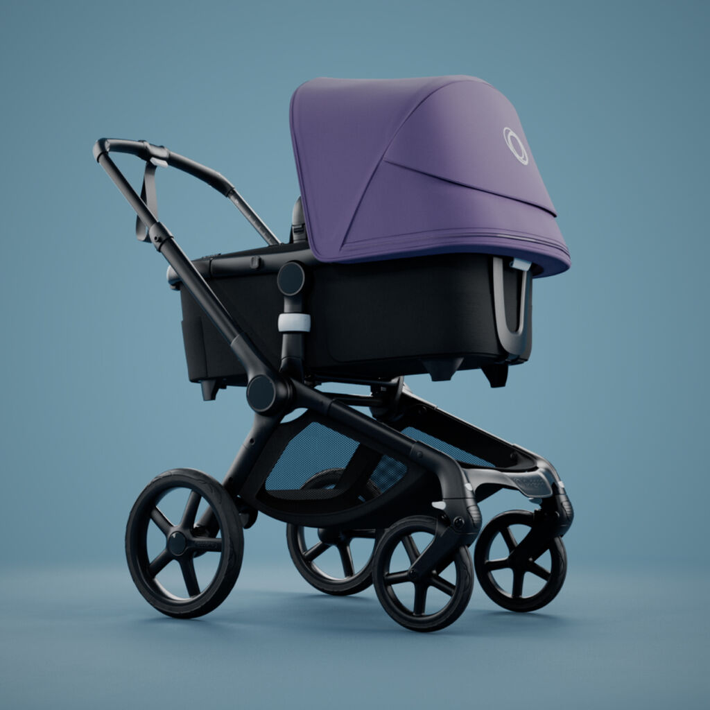 Image of Bugaboo stroller to support work done on product communication